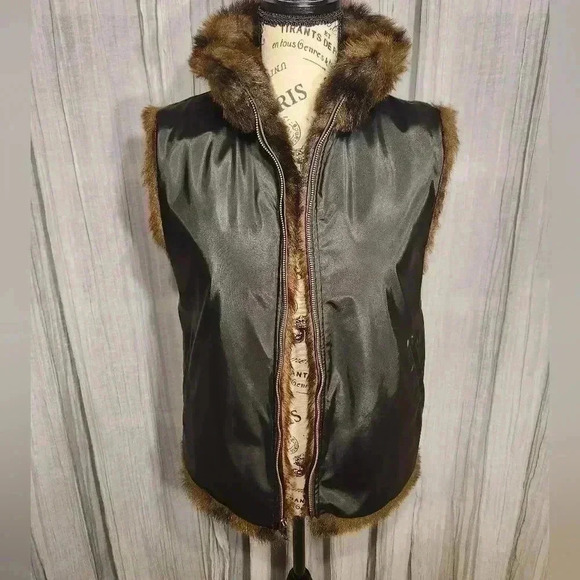 Coaco New York, reversible faux mink, S - Picture 5 of 11